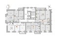 Солар, 1 этап: Планировка типового этажа