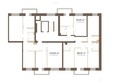 Южный берег, дом 22: Типовой план этажа 3 подъезд