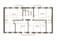 Южный берег, дом 22: Типовой план этажа 1 подъезд