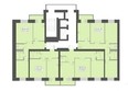 Южный берег, дом 21: Типовой план этажа 5 подъезд