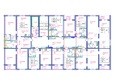 Петровский: Блок-секция 1. Планировка типового этажа
