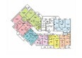 Приозерный, дом 702, серия life: Блок-секция 1. Планировка типового этажа