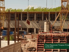 Продается 2-комнатная квартира ЖК Юдинский, дом 1.4, 48.51  м², 6126813 рублей
