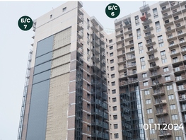 Продается 1-комнатная квартира ЖК Семья, 3 очередь, б/с 7, 38.34  м²