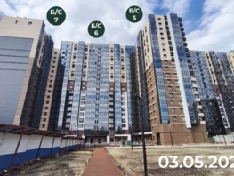 Продается 1-комнатная квартира ЖК Семья, 3 очередь, б/с 5, 44  м², 1 рублей