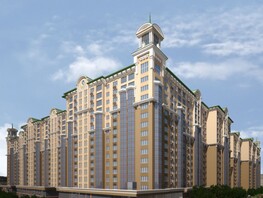 1-комнатная квартира, 46.7 м², 11/16 этаж