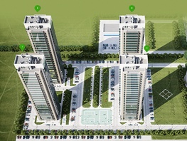 1-комнатная квартира, 24 м², 24/25 этаж