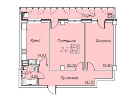 Продается 2-комнатная квартира ЖК Housepark (Хауспарк), 76.8  м², 9984000 рублей