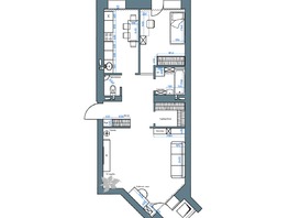 Продается 2-комнатная квартира ЖК Нижний, 51, 66.3  м&sup2;, 11005800 рублей