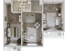 Продается 3-комнатная квартира ЖК Аллея Парк, 2 этап, 92.02 м², 10673160 рублей