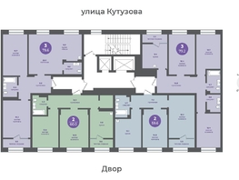 Продается 3-комнатная квартира ЖК Прогресс-квартал Перемены, дом 1, 79.6  м², 9950000 рублей