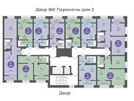 Продается 1-комнатная квартира ЖК Прогресс-квартал Перемены, дом 1, 24.5  м², 3675000 рублей