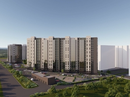 Продается 1-комнатная квартира ЖК Кедр, дом 1, 41.9  м², 4609000 рублей