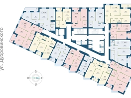 Продается 3-комнатная квартира ЖК Суриков, дом 1, 85.6 м², 15236800 рублей