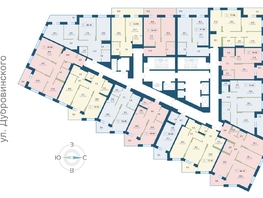 Продается 2-комнатная квартира ЖК Суриков, дом 1, 77.1 м², 14186400 рублей