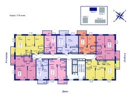 Продается 2-комнатная квартира ЖК Univers (Универс), 3 квартал, 67.2  м², 9004800 рублей