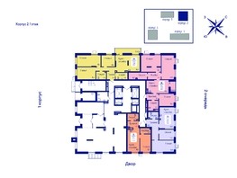 Продается 1-комнатная квартира ЖК Univers (Универс), 3 квартал, 45.3  м², 6070200 рублей