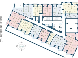 Продается 2-комнатная квартира ЖК Суриков, дом 2, 71.9 м², 11144500 рублей