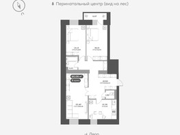 Продается 3-комнатная квартира ЖК Академгородок, дом 6, 91.4  м², 13000000 рублей