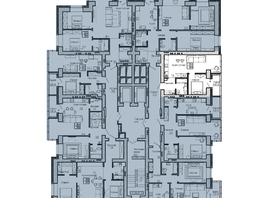 Продается 2-комнатная квартира ЖК Портовый, 1 очередь, 43.5  м², 7395000 рублей