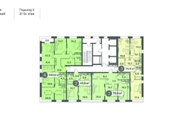 Продается 3-комнатная квартира ЖК Три Клёна, дом 1, 76.8  м², 10905600 рублей