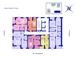 Продается 3-комнатная квартира ЖК Univers (Универс), 3 квартал, 91.6  м², 12182800 рублей