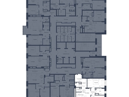 Продается 3-комнатная квартира ЖК Чижи, 2 очередь, 78.8  м², 12765600 рублей