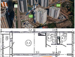 Продается 1-комнатная квартира ЖК Мичурино, дом 2 строение 6, 45.9  м², 4250000 рублей