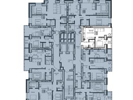 Продается 2-комнатная квартира ЖК Портовый, 1 очередь, 43.5  м², 7395000 рублей