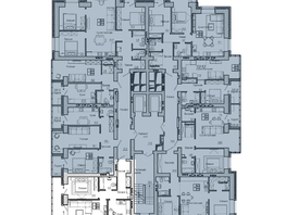 Продается 2-комнатная квартира ЖК Портовый, 1 очередь, 69.1  м², 11539700 рублей