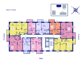 Продается 2-комнатная квартира ЖК Univers (Универс), 3 квартал, 67.2  м², 10483200 рублей