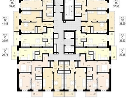 Продается 1-комнатная квартира ЖК ЛЕТО, дом 1, 38.29 м², 5284020 рублей