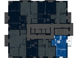 Продается 2-комнатная квартира ЖК АЭРОCITY (Аэросити), дом 3, 44.21 м², 7515700 рублей
