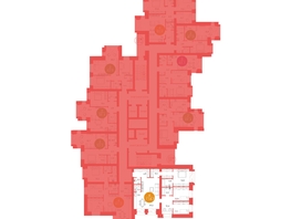 Продается 4-комнатная квартира ЖК Барбарис, 114.7 м², 21563600 рублей