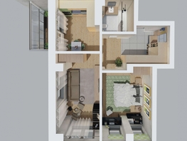 Продается 2-комнатная квартира ЖК Сосны, дом 2/1, 54.21 м², 6396780 рублей