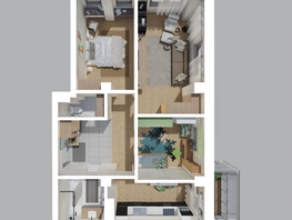 Продается 3-комнатная квартира ЖК Сосны, дом 2/1, 73.72 м², 8772680 рублей