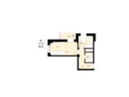 Продается 1-комнатная квартира ЖК ЛЕТО, дом 2, 39.35 м², 4249800 рублей