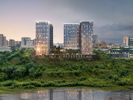 Продается 2-комнатная квартира ЖК Небо над Енисеем, 77.5 м², 14337500 рублей