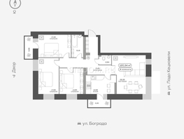 Продается 4-комнатная квартира ЖК Сити-квартал Кецховели, дом 1, 120.3 м², 20440000 рублей