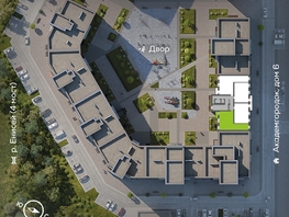 Продается 3-комнатная квартира ЖК Академгородок, дом 7, 83.4  м², 11100000 рублей