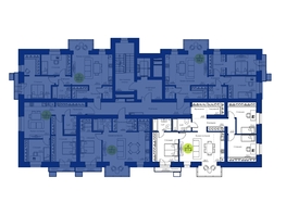 Продается 4-комнатная квартира ЖК Вита-парк, 111.4 м², 20163400 рублей