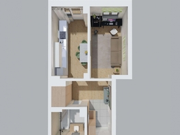 Продается 1-комнатная квартира ЖК Сосны, дом 2/1, 38.73 м², 4957440 рублей