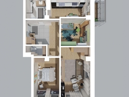 Продается 3-комнатная квартира ЖК Сосны, дом 2/2, 73.78  м², 8632260 рублей