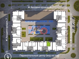 Продается 1-комнатная квартира ЖК Академгородок, дом 5, 37.48  м², 7800000 рублей