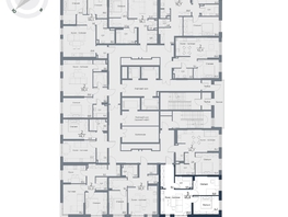 Продается 3-комнатная квартира ЖК Чижи, 1 очередь (корпус 3,4), 65.8  м², 11186000 рублей