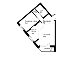 Продается 2-комнатная квартира ЖК Runway (Ранвэй), 71.8  м&sup2;, 11485056 рублей