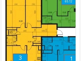 Продается 3-комнатная квартира ЖК Преображенский, дом 15, 92  м², 13200000 рублей