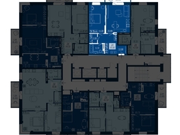 Продается 2-комнатная квартира ЖК АЭРОCITY (Аэросити), дом 3, 55.82  м², 9210300 рублей