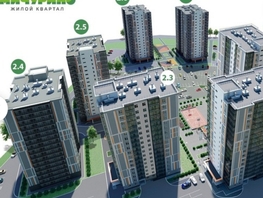 Продается 2-комнатная квартира ЖК Мичурино, дом 2 строение 7, 61  м², 6180000 рублей