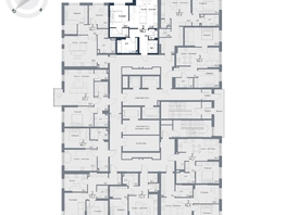 Продается 2-комнатная квартира ЖК Чижи, 1 очередь (корпус 1,2), 56.1  м&sup2;, 9698000 рублей